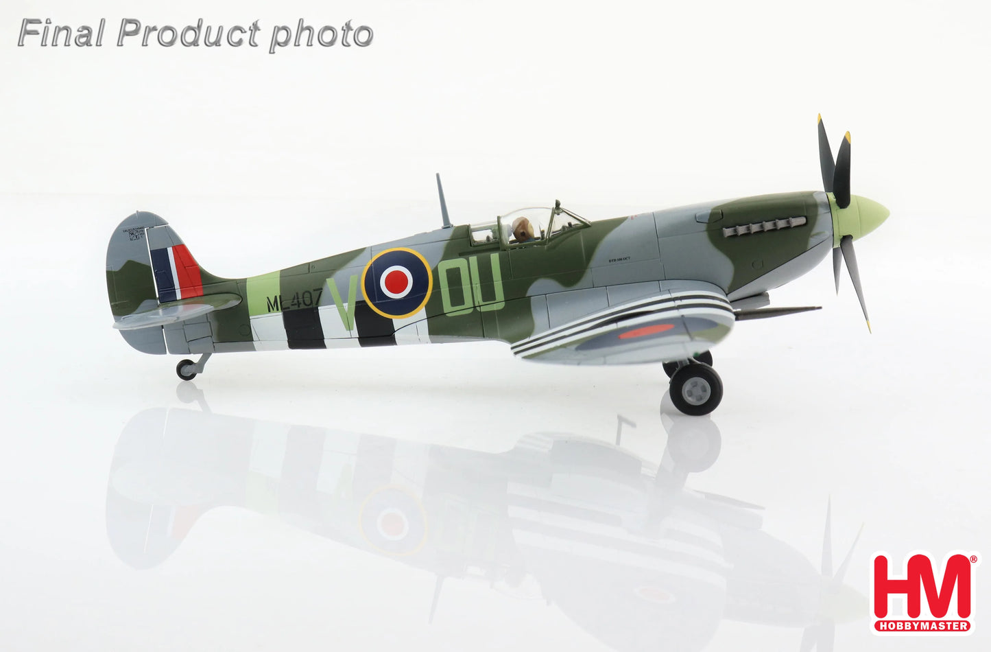 HOBBY MASTER SPITFIRE MK.IXE ML407 JOHNNIE HOULTON FRANCE 1944