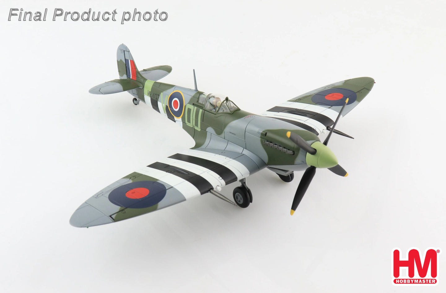 HOBBY MASTER SPITFIRE MK.IXE ML407 JOHNNIE HOULTON FRANCE 1944
