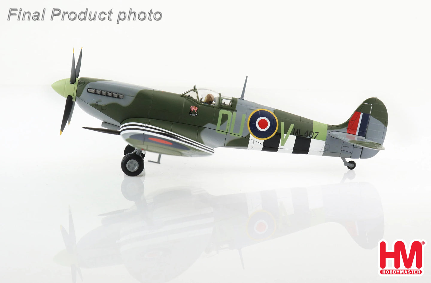 HOBBY MASTER SPITFIRE MK.IXE ML407 JOHNNIE HOULTON FRANCE 1944