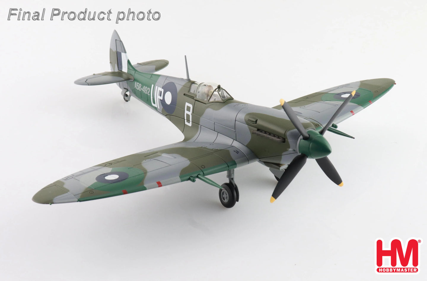 HOBBY MASTER SPITFIRE MK.VIII MAC III UP-B/A58-492, RAAF