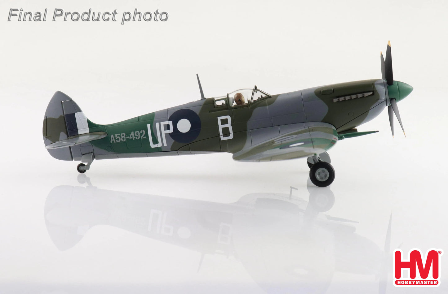 HOBBY MASTER SPITFIRE MK.VIII MAC III UP-B/A58-492, RAAF