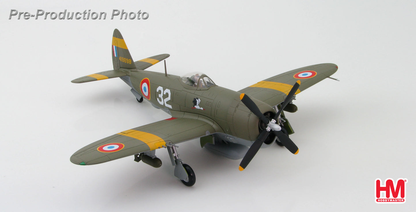 HOBBY MASTER P-47D THUNDERBOLT FRENCH GC11/5 419698 FRANCE 1944