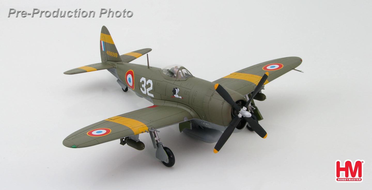 HOBBY MASTER P-47D THUNDERBOLT FRENCH GC11/5 419698 FRANCE 1944