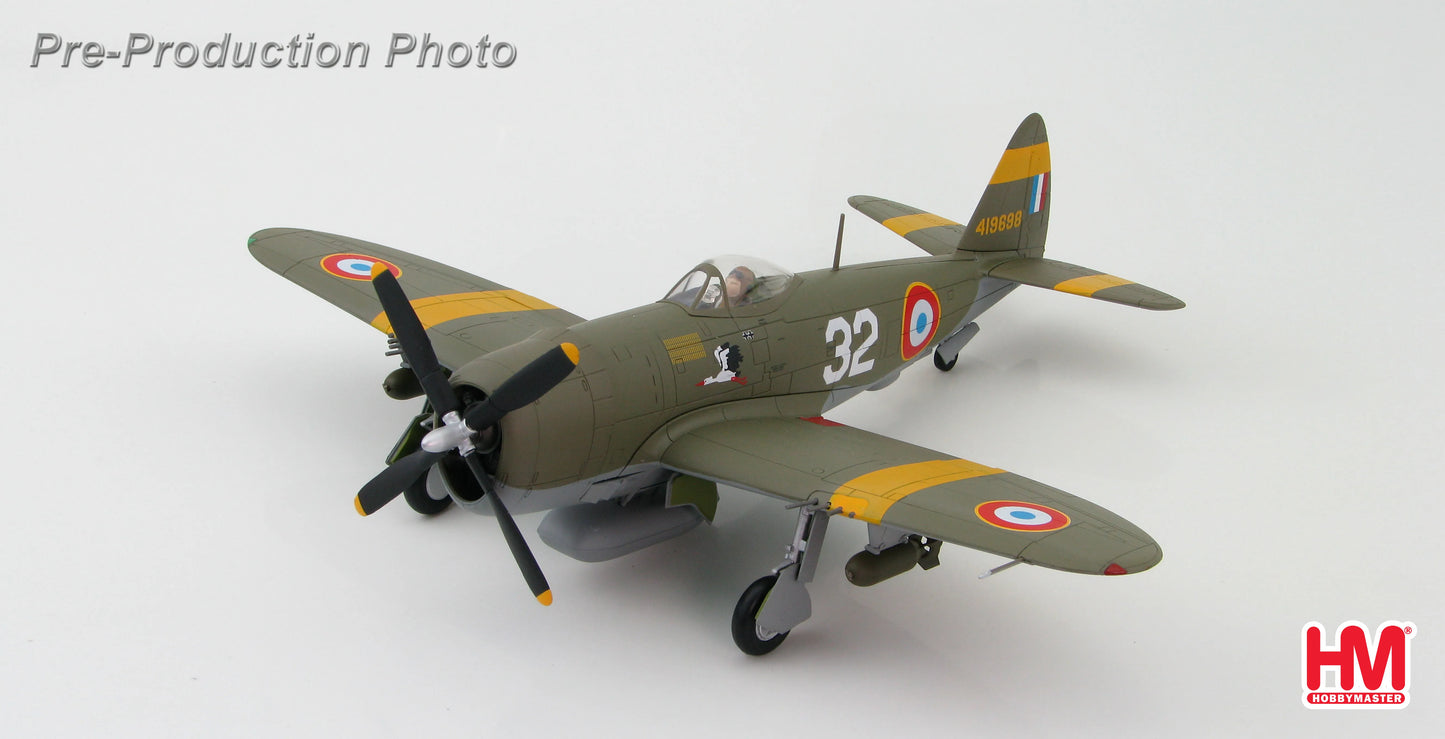 HOBBY MASTER P-47D THUNDERBOLT FRENCH GC11/5 419698 FRANCE 1944