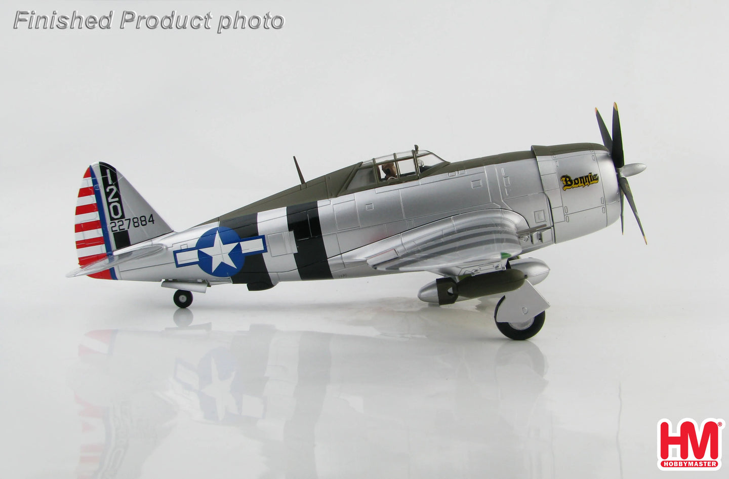 HOBBY MASTER P-47D THUNDERBOLT BONNIE 42-27884