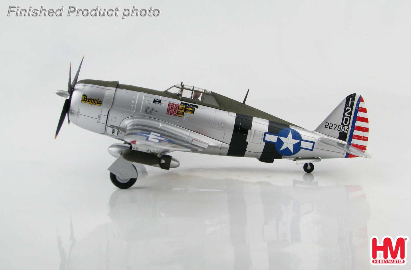 HOBBY MASTER P-47D THUNDERBOLT BONNIE 42-27884