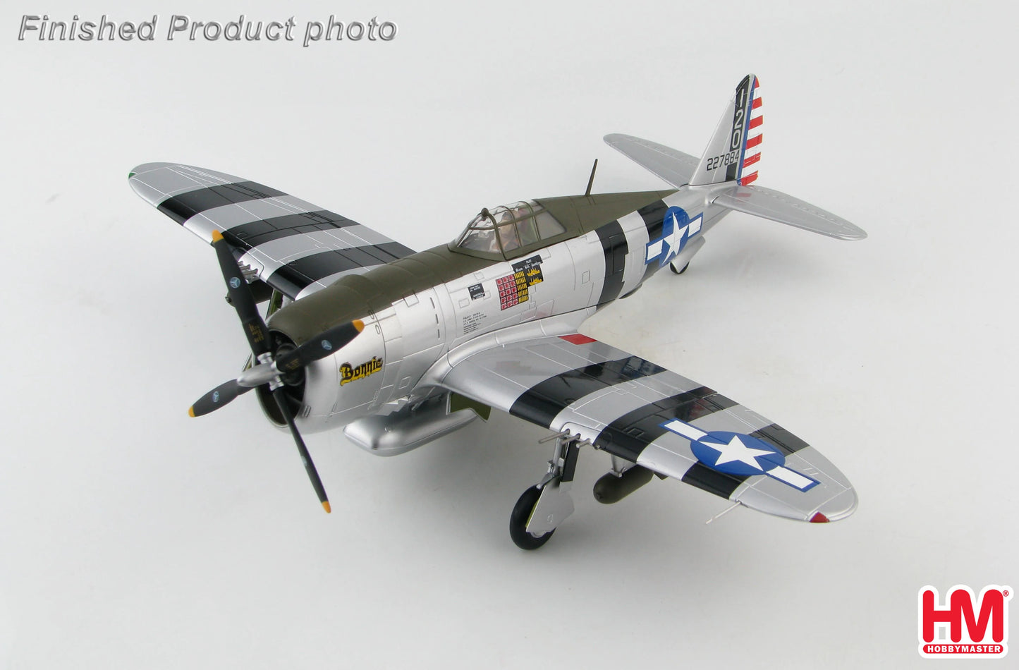 HOBBY MASTER P-47D THUNDERBOLT BONNIE 42-27884