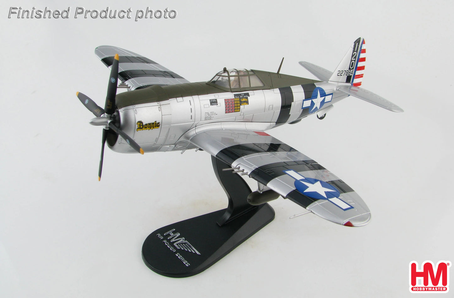 HOBBY MASTER P-47D THUNDERBOLT BONNIE 42-27884