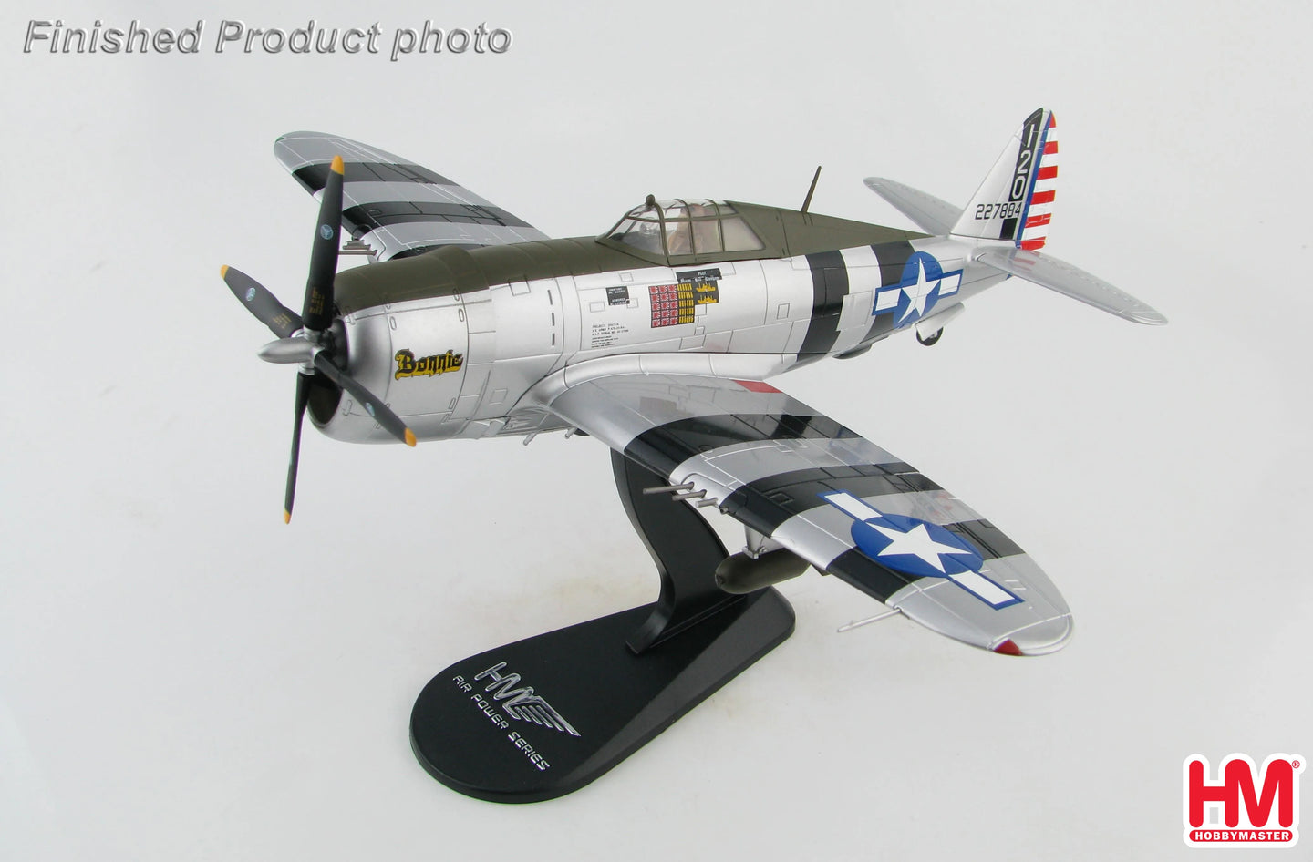HOBBY MASTER P-47D THUNDERBOLT BONNIE 42-27884