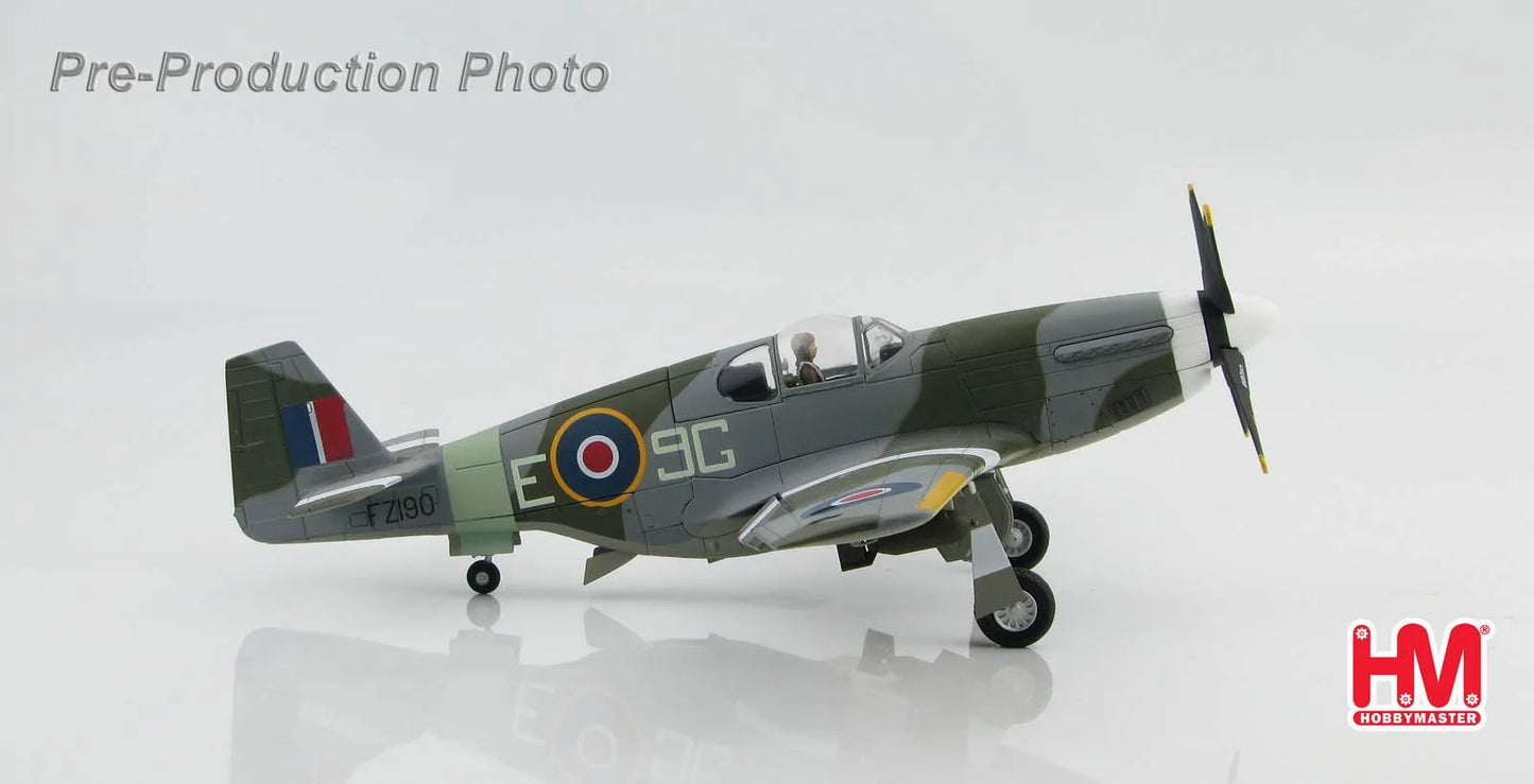 HOBBY MASTER NORTH AMERICAN MUSTANG MK III RCAF NO.441(SILVER FOX) SQN.FZ190