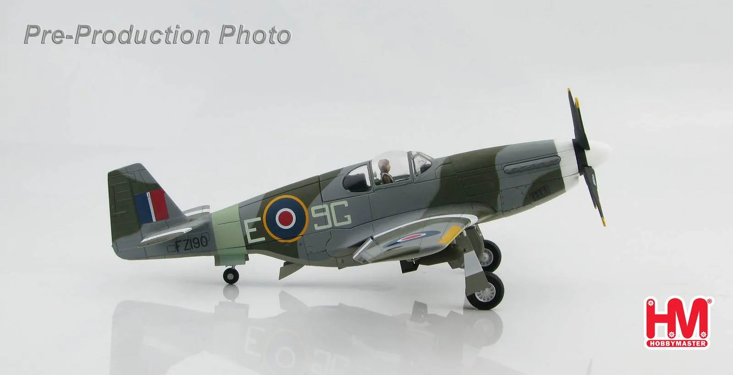 HOBBY MASTER NORTH AMERICAN MUSTANG MK III RCAF NO.441(SILVER FOX) SQN.FZ190