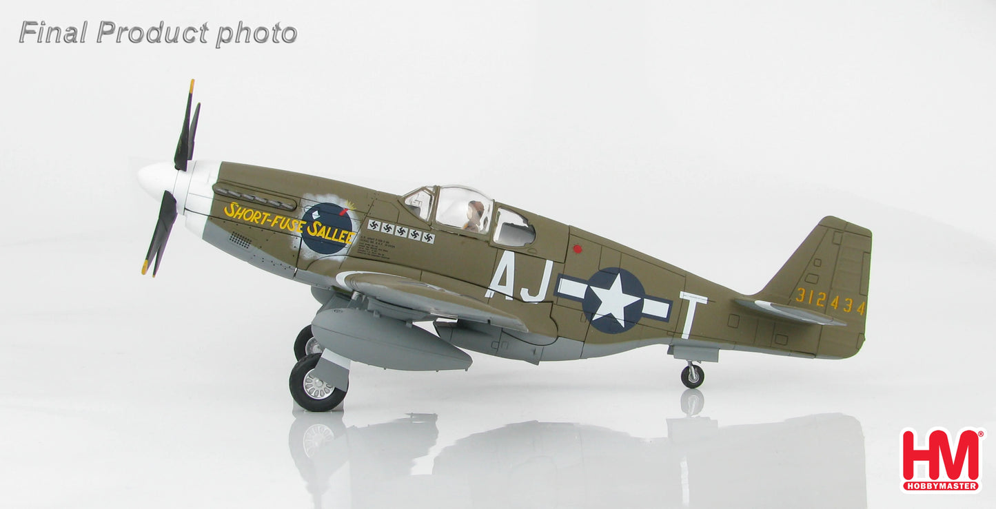 HOBBY MASTER P-51B MUSTANG "SHORT-FUSE SALLEE" 1944