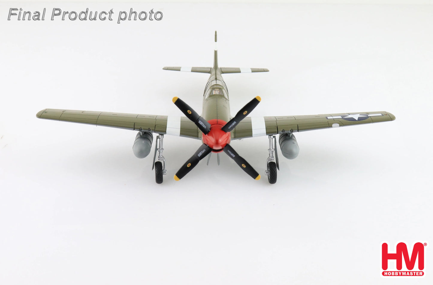 HOBBY MASTER P-51B MUSTANG STEVE PISANOS 36798 4TH FG 334TH FS MAY 1944