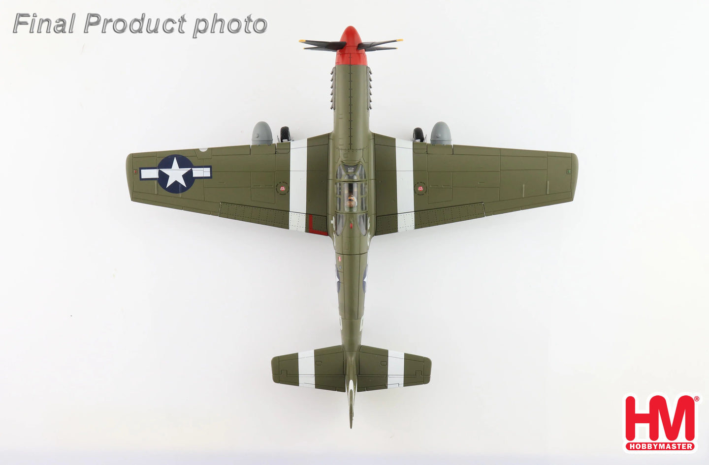 HOBBY MASTER P-51B MUSTANG STEVE PISANOS 36798 4TH FG 334TH FS MAY 1944