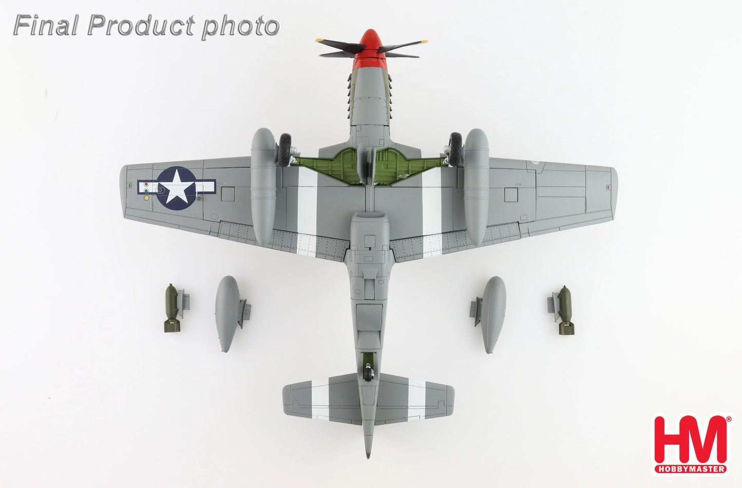 HOBBY MASTER P-51B MUSTANG STEVE PISANOS 36798 4TH FG 334TH FS MAY 1944