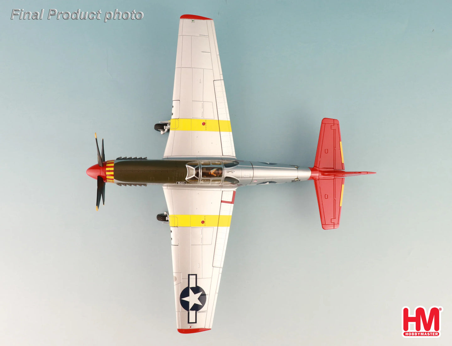 HOBBY MASTER HA8517 P-51C "ALICE-JO" FLOWN BY PILOT CAPT. WENDELL PRUITT 302ND FS RAMITELLI ITALY 1944