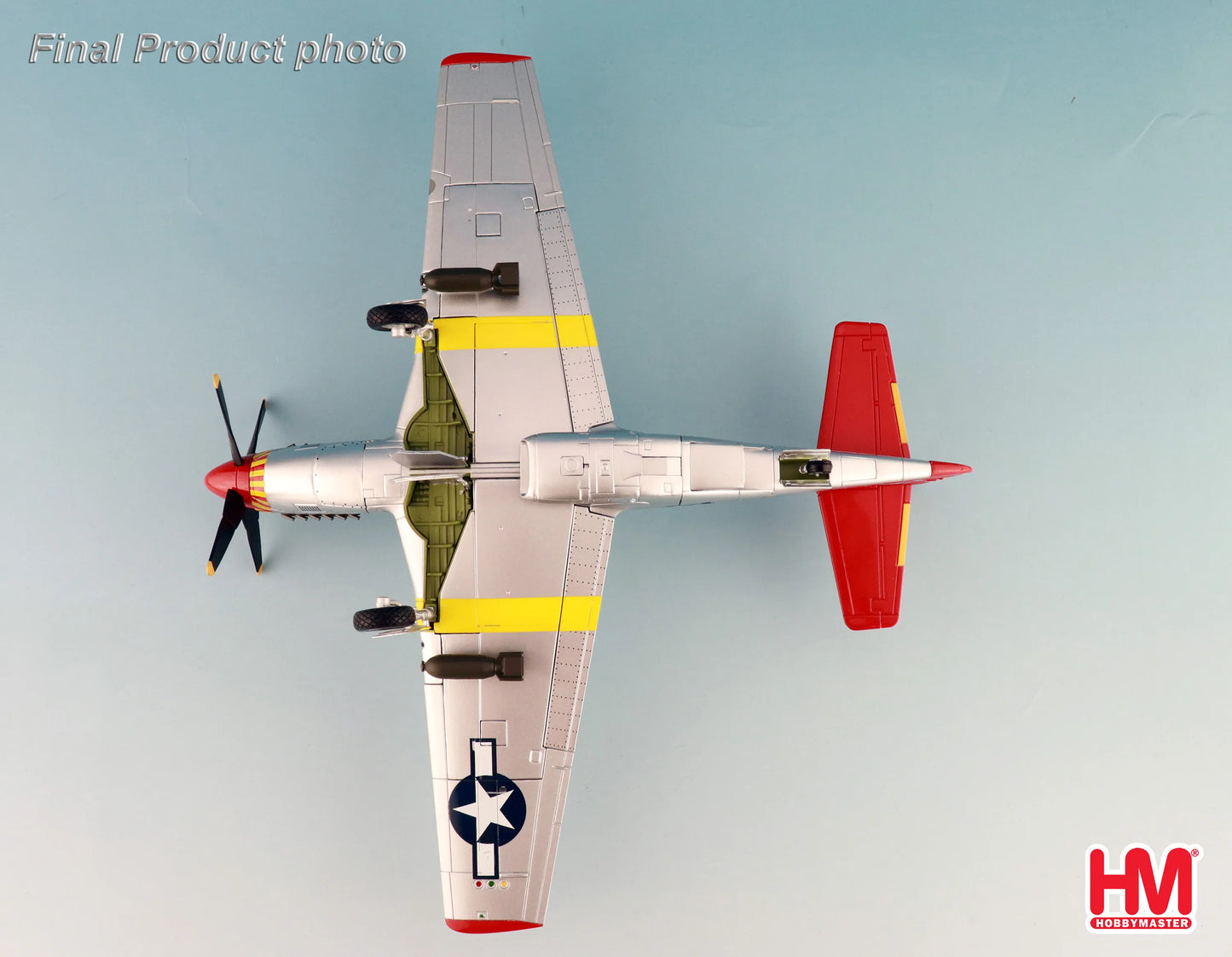 HOBBY MASTER HA8517 P-51C "ALICE-JO" FLOWN BY PILOT CAPT. WENDELL PRUITT 302ND FS RAMITELLI ITALY 1944