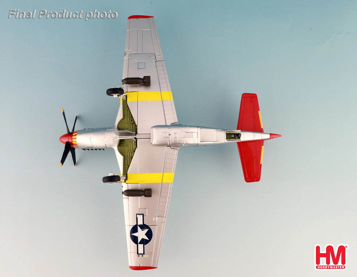 HOBBY MASTER HA8517 P-51C "ALICE-JO" FLOWN BY PILOT CAPT. WENDELL PRUITT 302ND FS RAMITELLI ITALY 1944