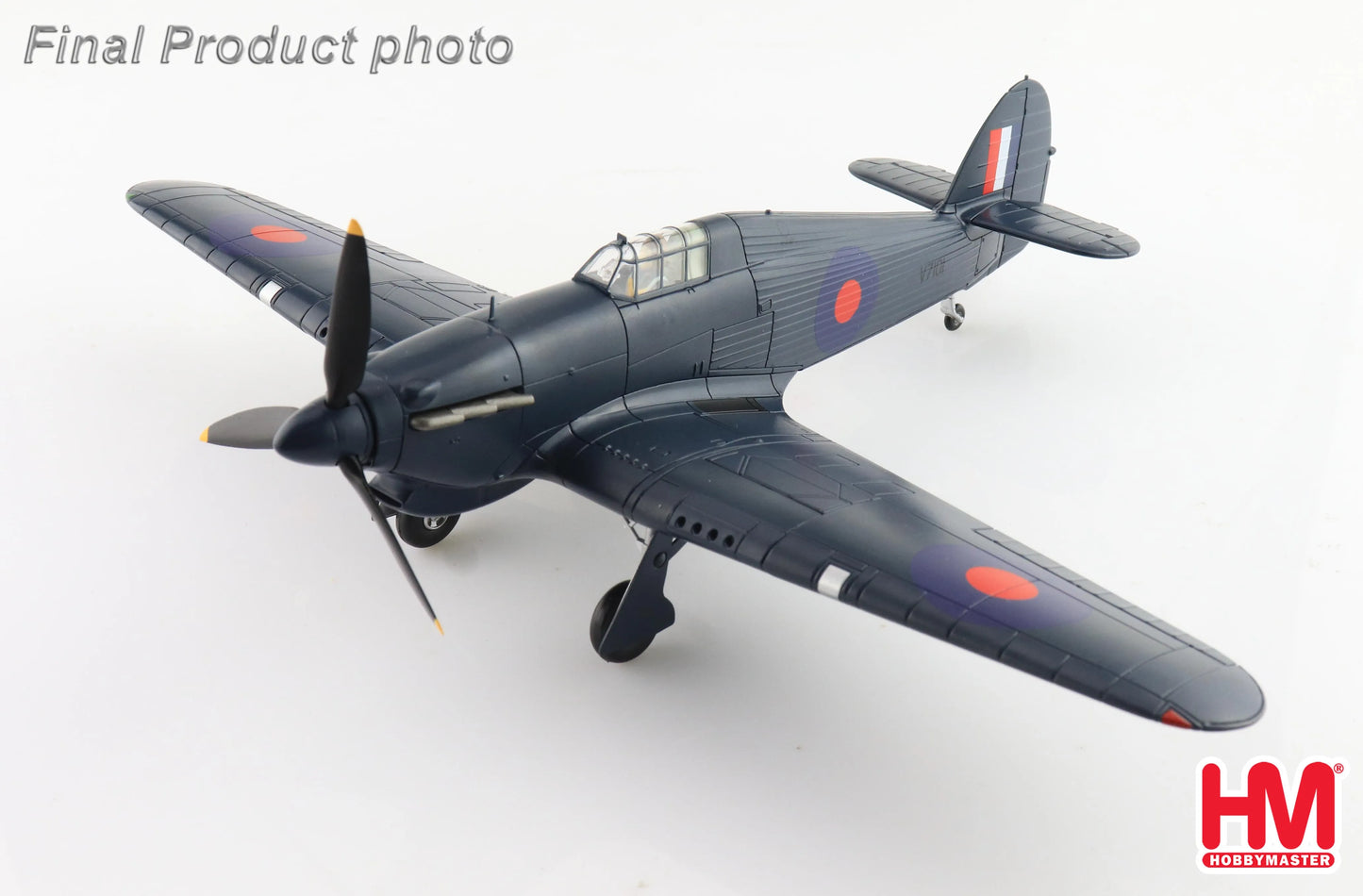 HOBBY MASTER HURRICANE MK. IA V7101 F/LT GEORGE BURGES RAF MALTA 1941