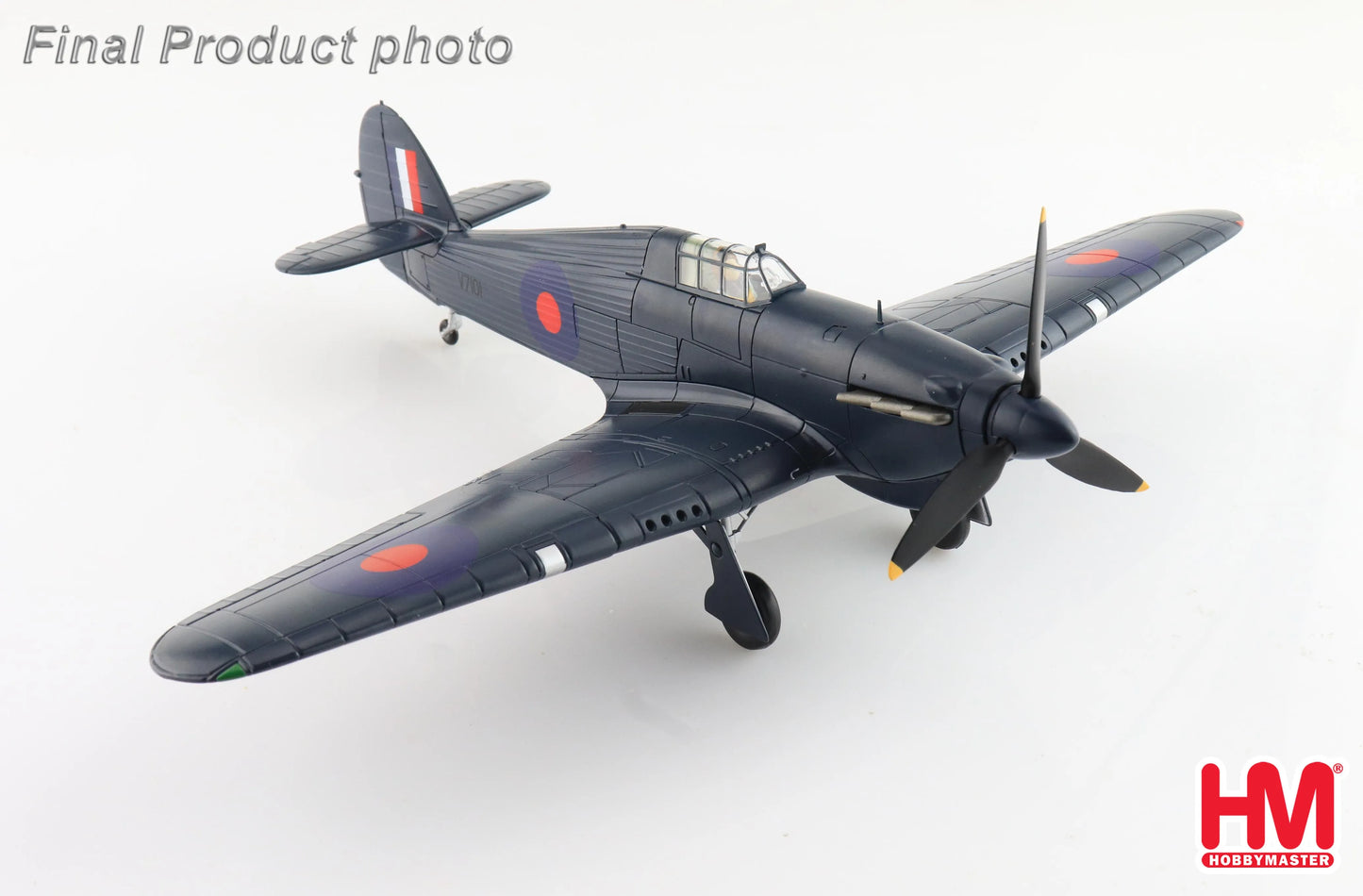 HOBBY MASTER HURRICANE MK. IA V7101 F/LT GEORGE BURGES RAF MALTA 1941