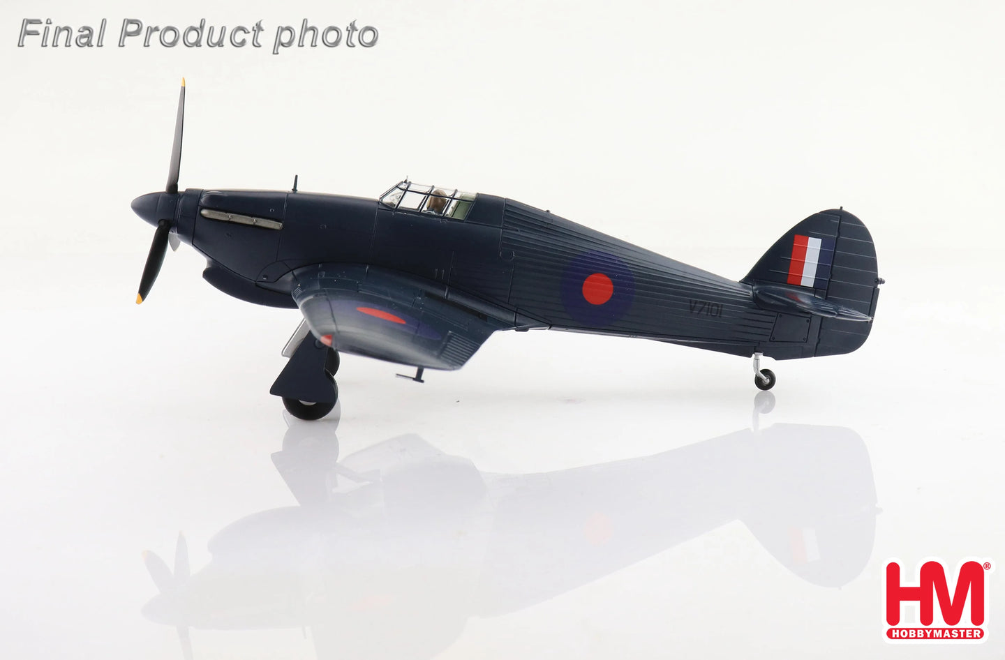 HOBBY MASTER HURRICANE MK. IA V7101 F/LT GEORGE BURGES RAF MALTA 1941