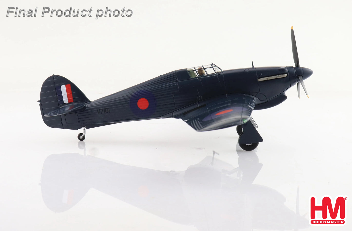 HOBBY MASTER HURRICANE MK. IA V7101 F/LT GEORGE BURGES RAF MALTA 1941