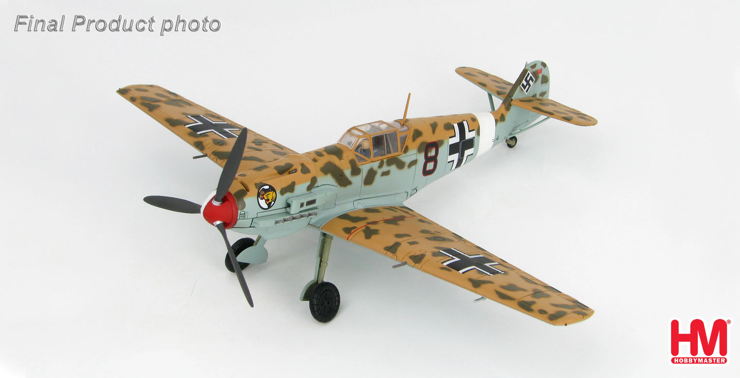 HOBBY MASTER BF109E 2./JG 27 FRANZ ELLES