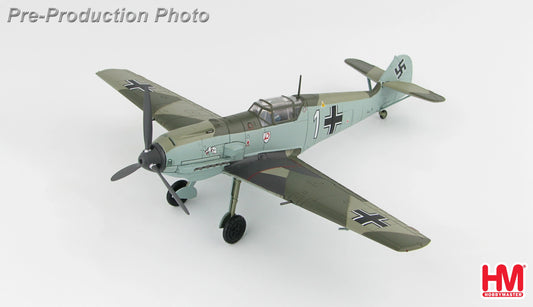 HOBBY MASTER BF 109E LUFTWAFFE WHITE 1 OTTO BERTRAM 1940