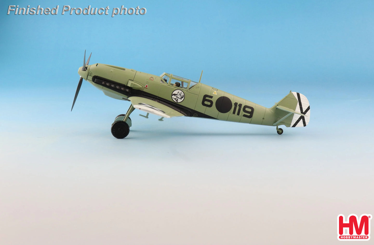 HOBBY MASTER BF 109E-3 SPANISH CIVIL WAR SIEBELT REENTS STAFFELKAPITAN SPRING 1939