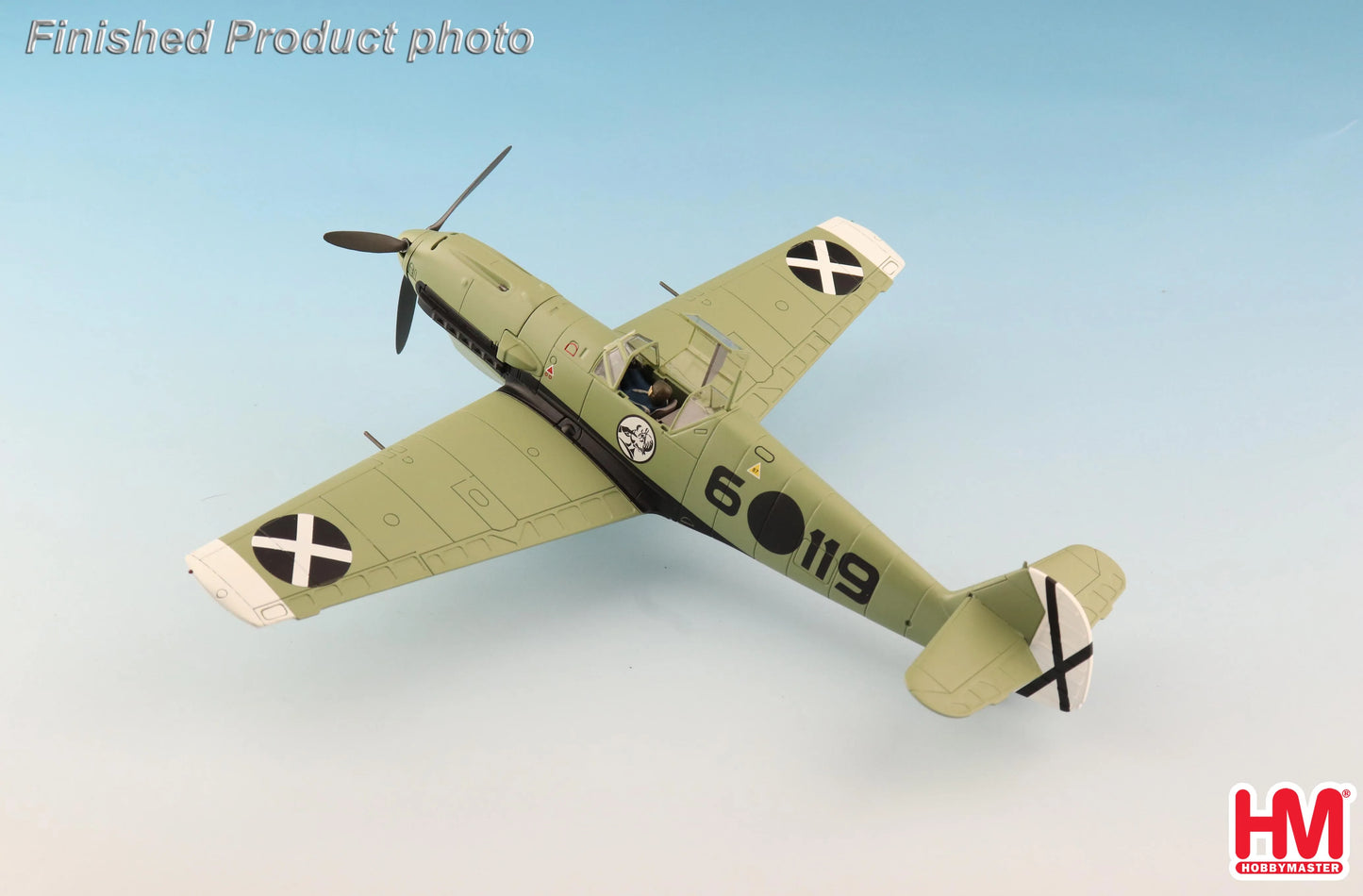 HOBBY MASTER BF 109E-3 SPANISH CIVIL WAR SIEBELT REENTS STAFFELKAPITAN SPRING 1939