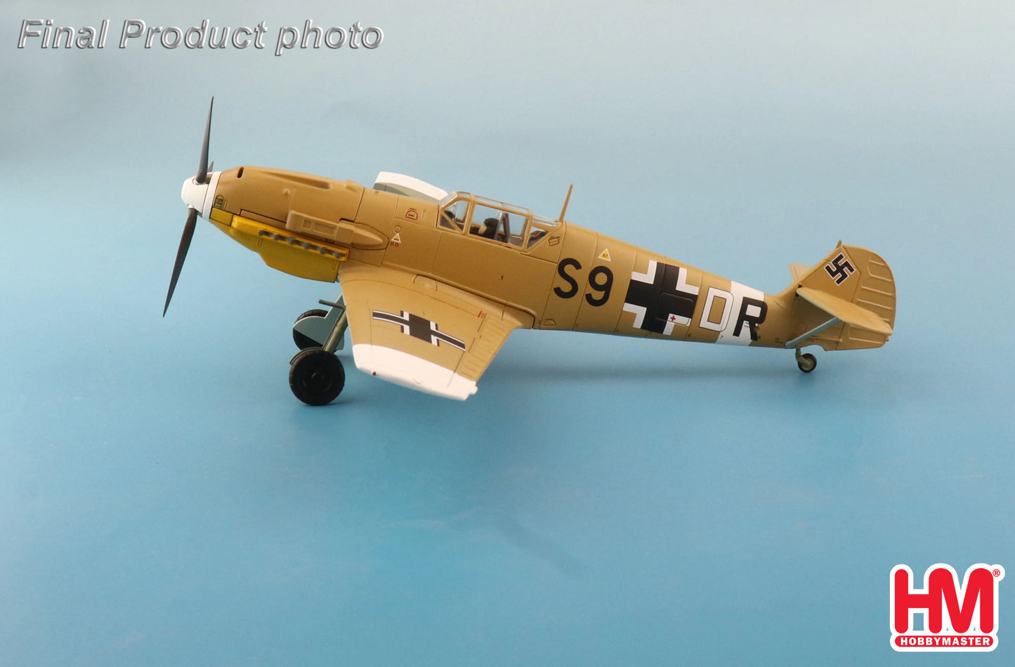 HOBBY MASTER BF 109E-7 'JABO' LUFTWAFFE 7/ZG1 S9+DR LIBYA 1942