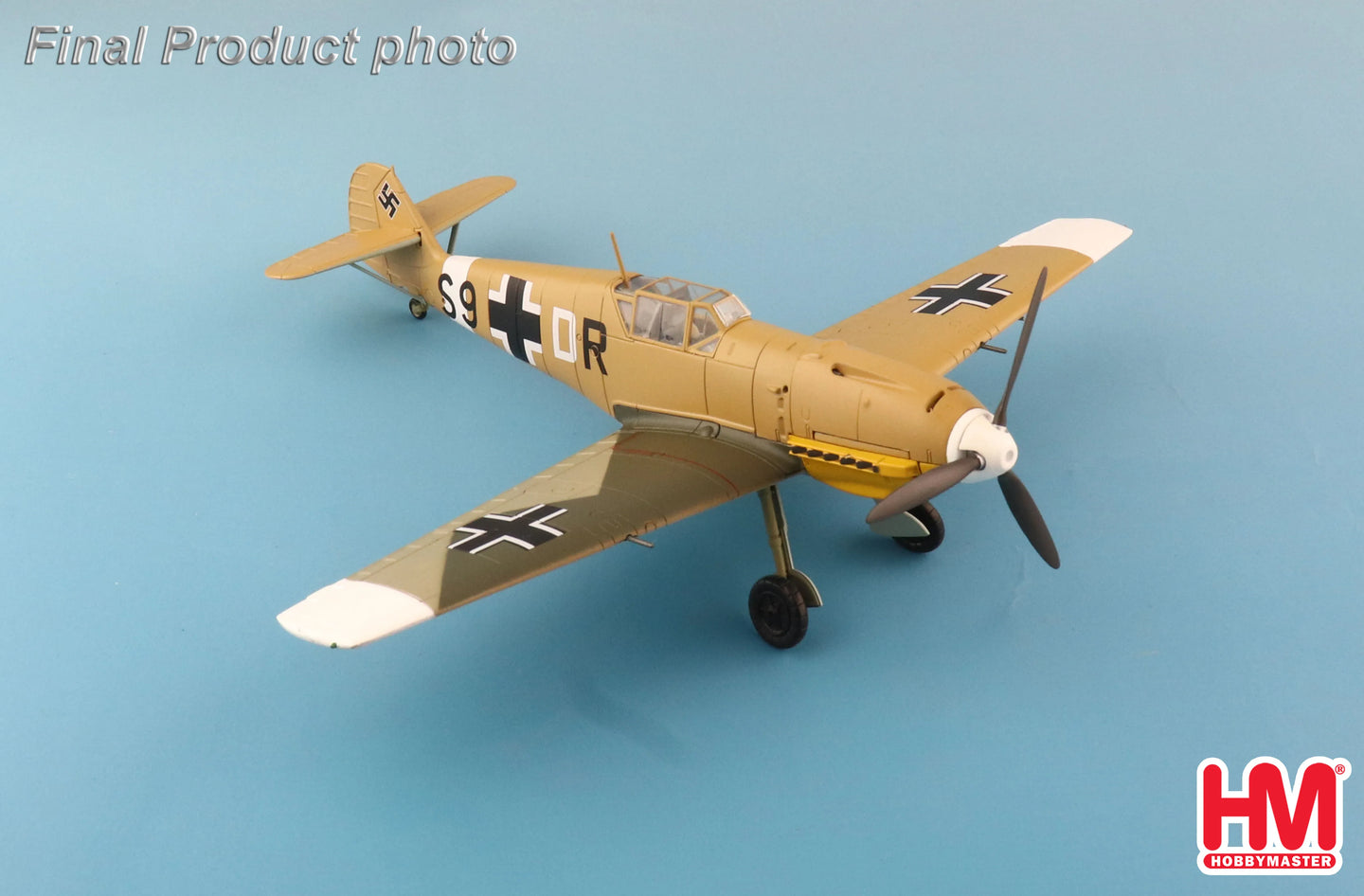 HOBBY MASTER BF 109E-7 'JABO' LUFTWAFFE 7/ZG1 S9+DR LIBYA 1942