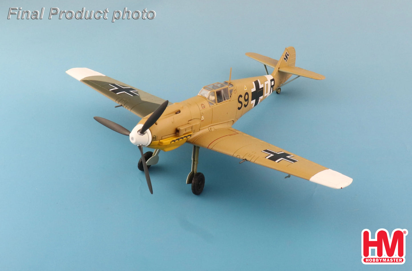 HOBBY MASTER BF 109E-7 'JABO' LUFTWAFFE 7/ZG1 S9+DR LIBYA 1942