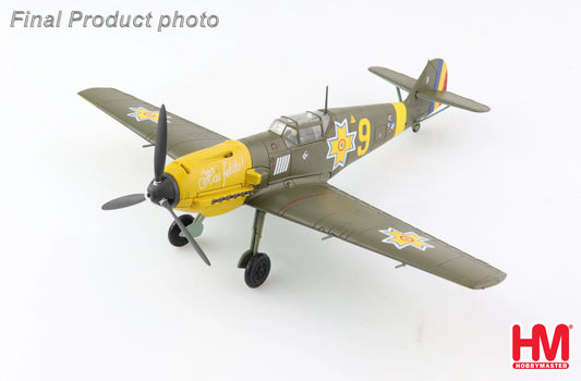 HOBBY MASTER BF 109E-3 NO.9 LT. LOAN DI CESARE GRUPUL1941