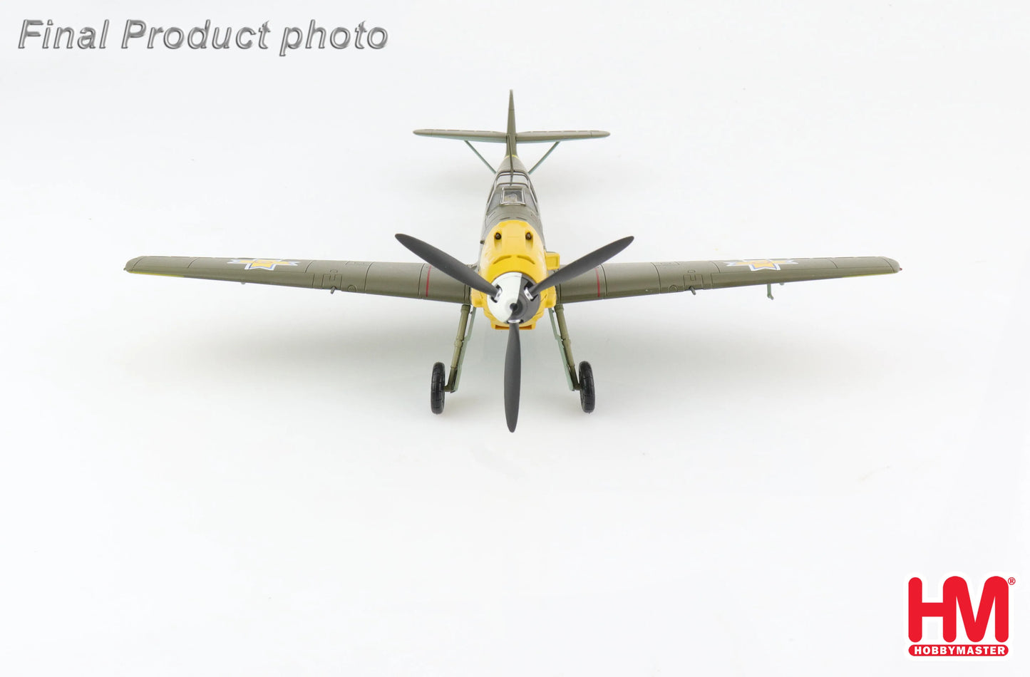 HOBBY MASTER BF 109E-3 NO.9 LT. LOAN DI CESARE GRUPUL1941