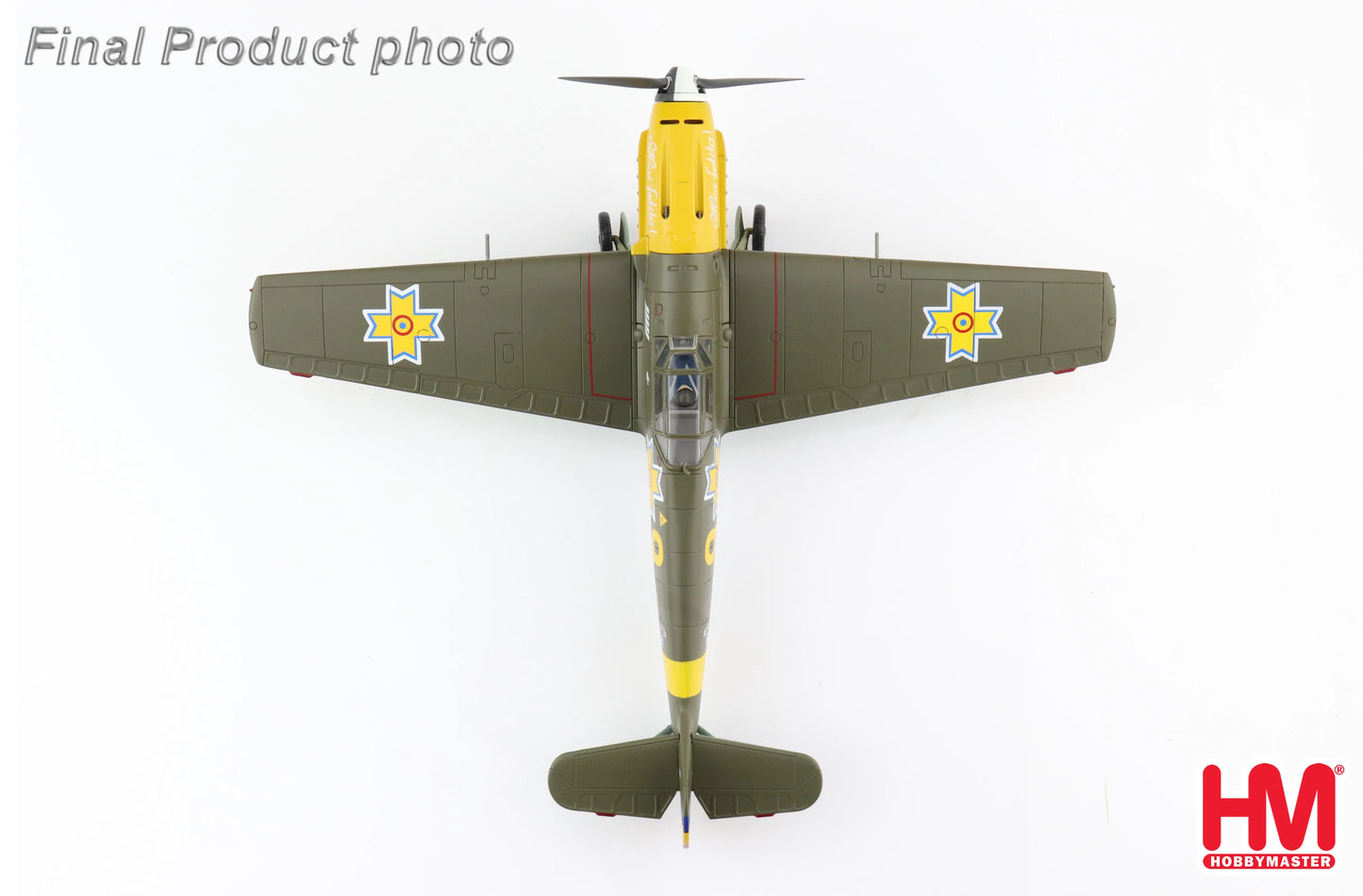 HOBBY MASTER BF 109E-3 NO.9 LT. LOAN DI CESARE GRUPUL1941