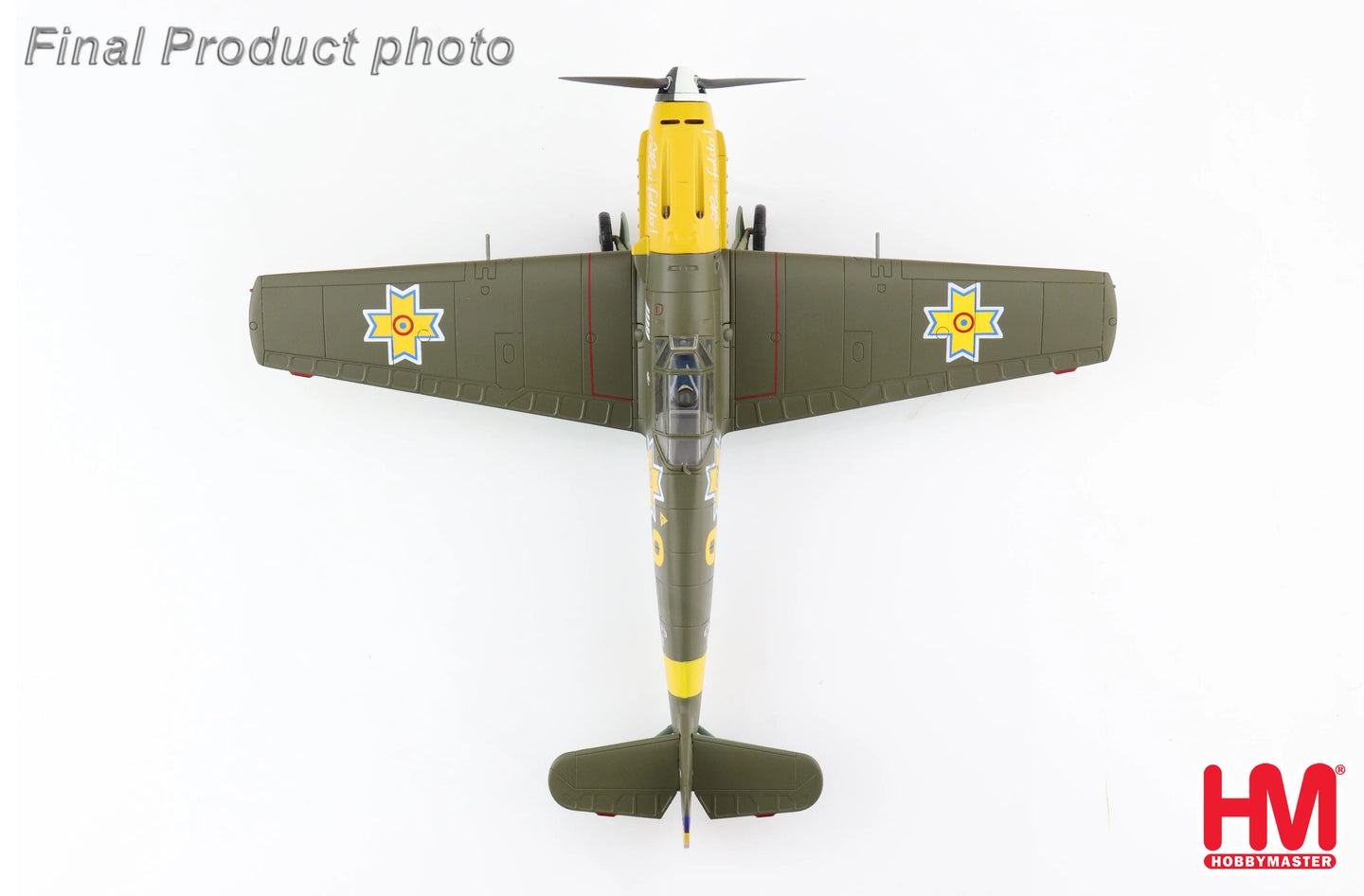 HOBBY MASTER BF 109E-3 NO.9 LT. LOAN DI CESARE GRUPUL1941