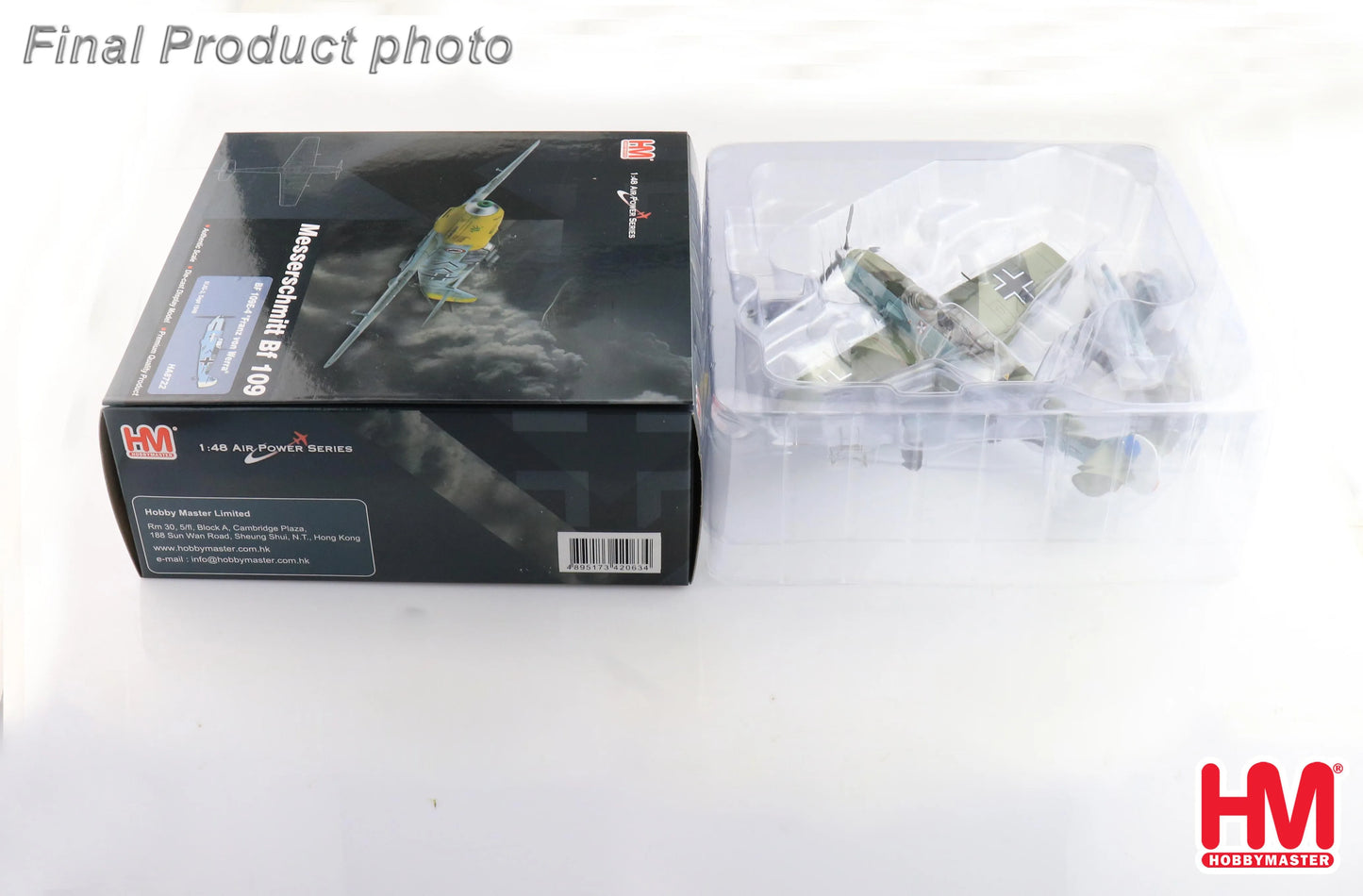 HOBBY MASTER BF-109E-4 "FRANZ VON WERRA" II/JG-3 SEPT 1940