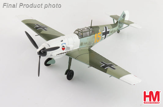 HOBBY MASTER BF 109E-3 KARL WOLFF YELLOW 15 III/JG 52 FRANCE AUGUST 1940