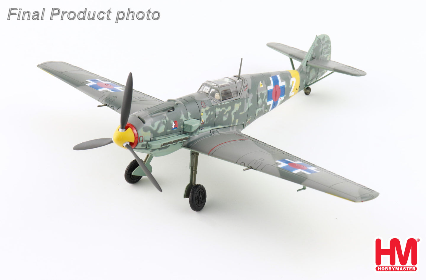 HOBBY MASTER BF 109E-3 JAN "REZNAK WHITE2" 13(SLOW)/JG 52 KRASNODAR JANUARY 1943