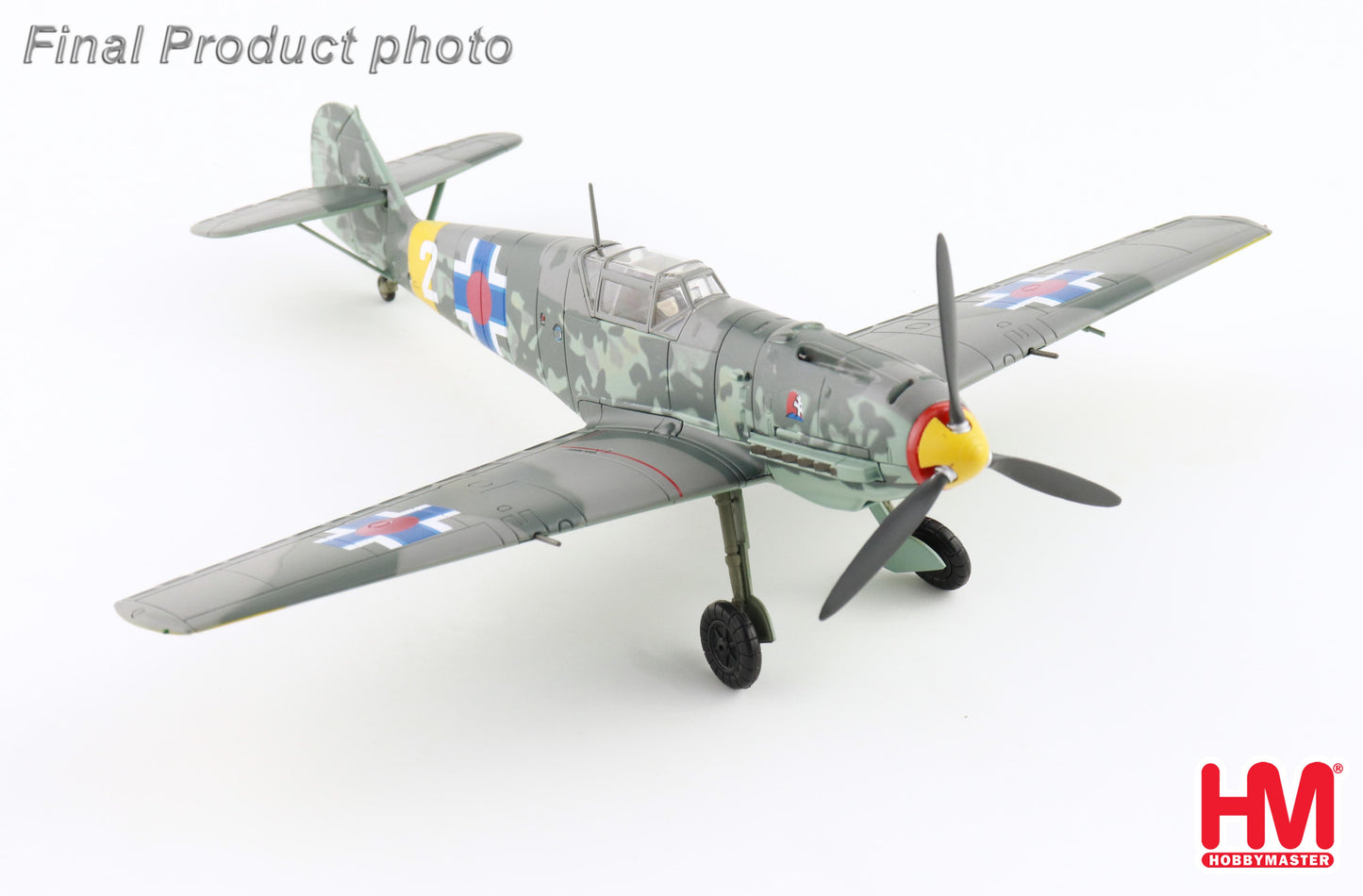 HOBBY MASTER BF 109E-3 JAN "REZNAK WHITE2" 13(SLOW)/JG 52 KRASNODAR JANUARY 1943