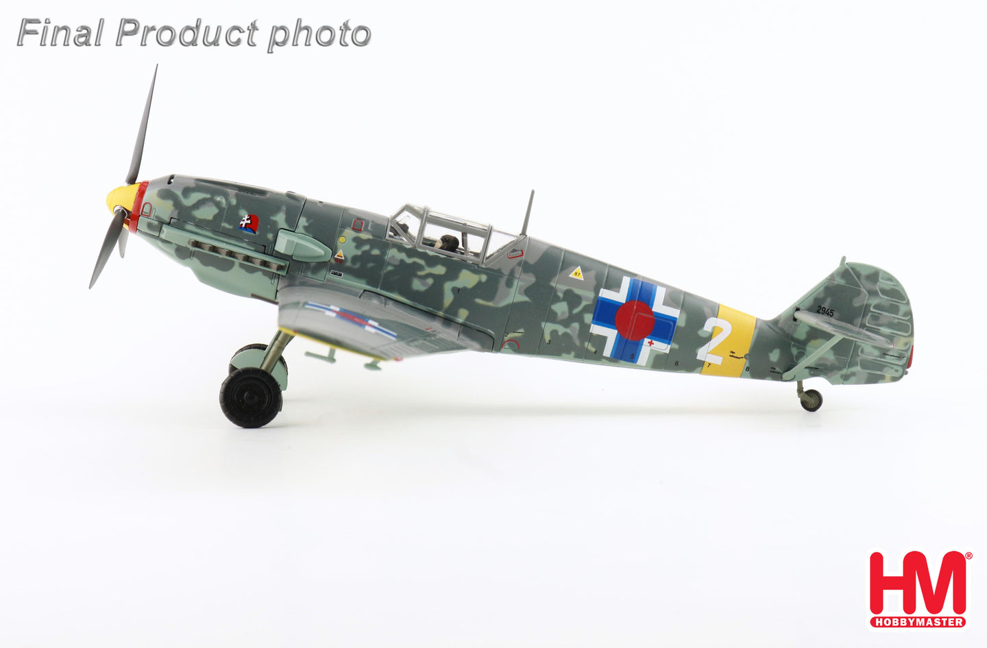 HOBBY MASTER BF 109E-3 JAN "REZNAK WHITE2" 13(SLOW)/JG 52 KRASNODAR JANUARY 1943