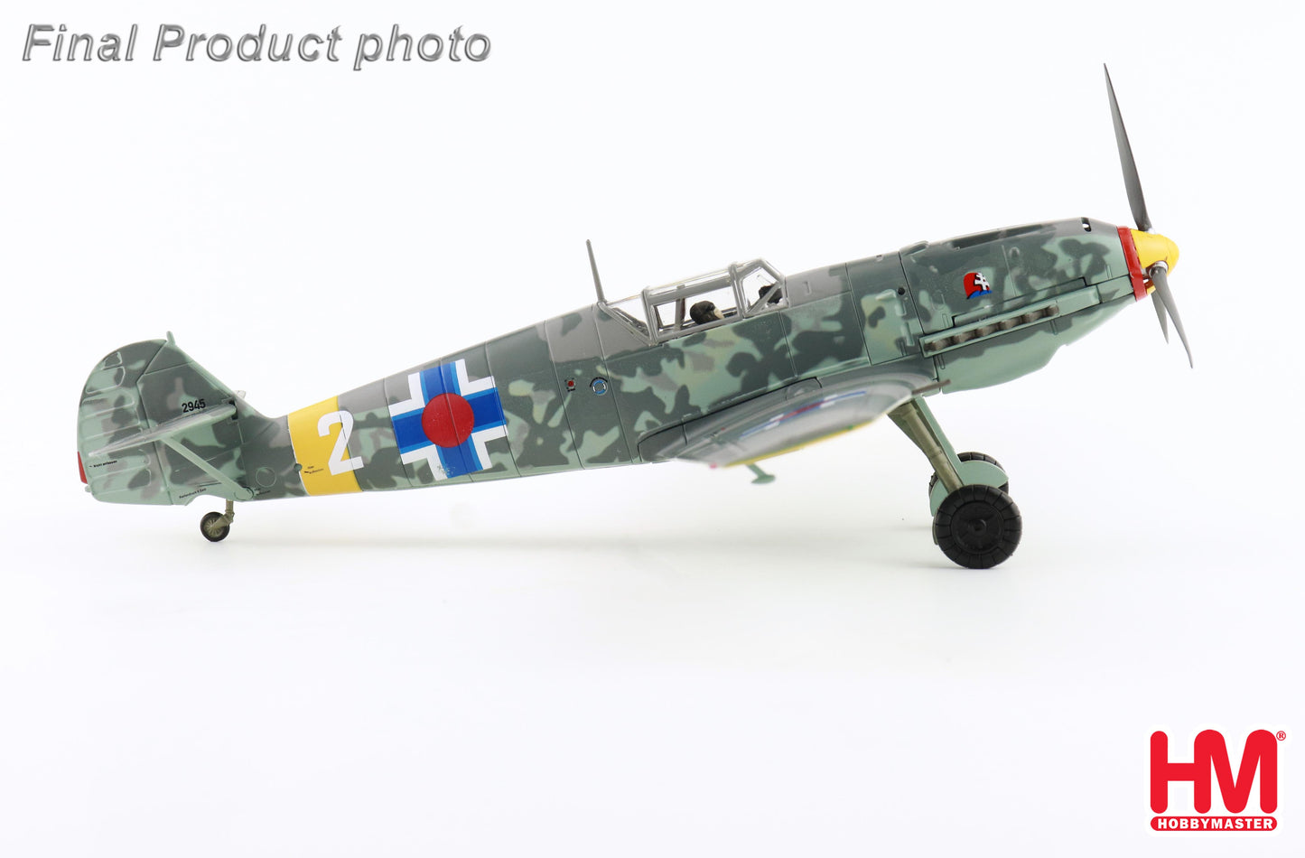 HOBBY MASTER BF 109E-3 JAN "REZNAK WHITE2" 13(SLOW)/JG 52 KRASNODAR JANUARY 1943