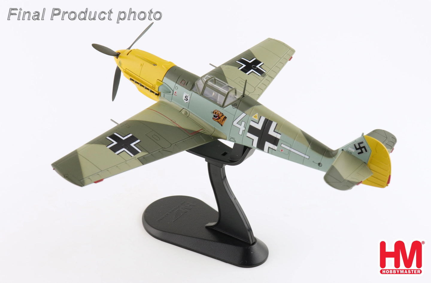 HOBBY MASTER BF 109E-3 "UFZ. HORST PEREZ" WHITE 4 4/JG 26 SEPTEMBER 1940