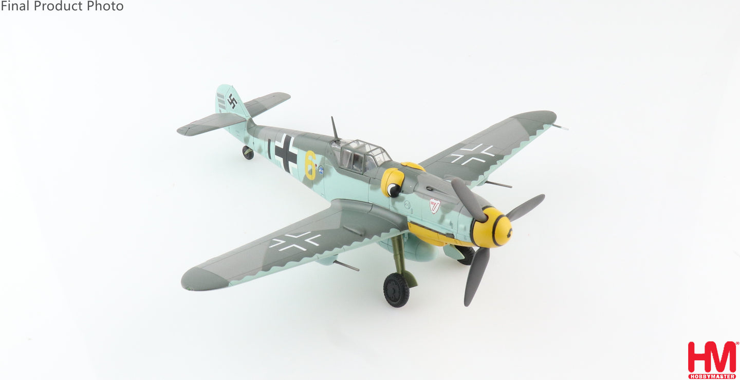 HOBBY MASTER BF 109G-6 YELLOW 6, OFW. ALFRED SURAU