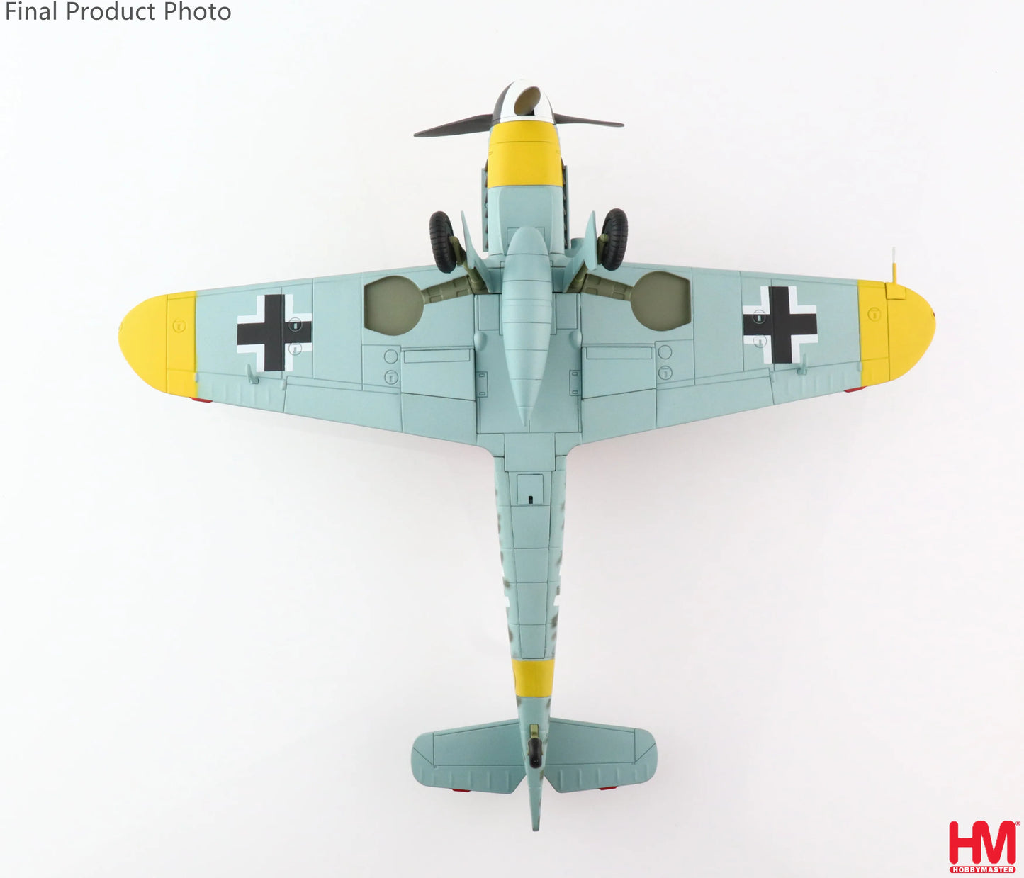 HOBBY MASTER BF 109G-6 ERICH HARTMANN YELLOW 1