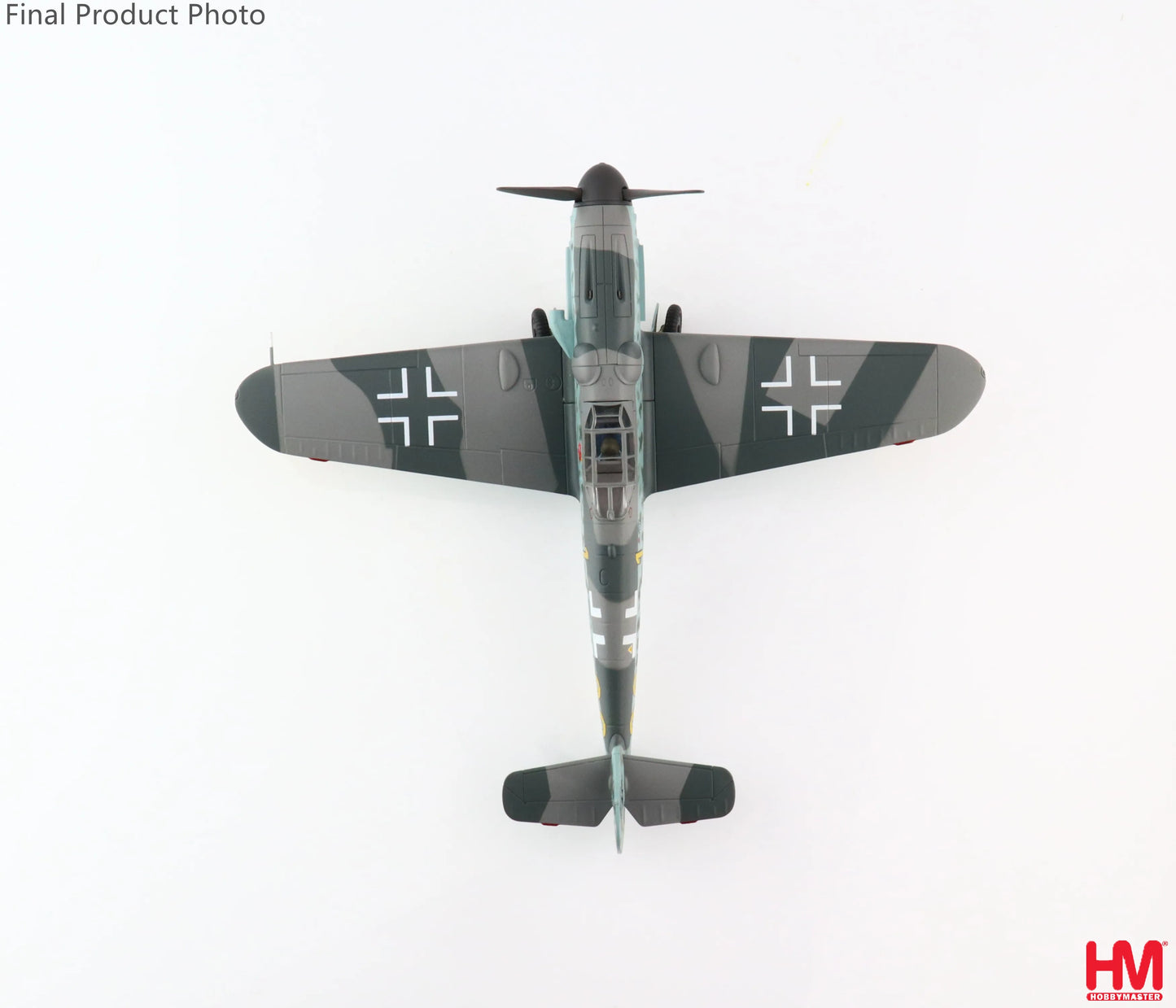 HOBBY MASTER BF 109G-6 ERICH HARTMANN YELLOW 1