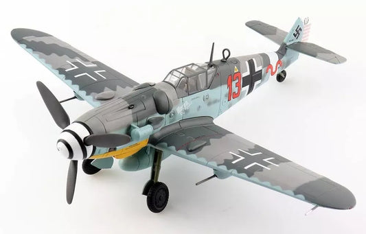 HOBBY MASTER BF 109G-6 HEINRICH BARTELS RED 13 GREECE 1943