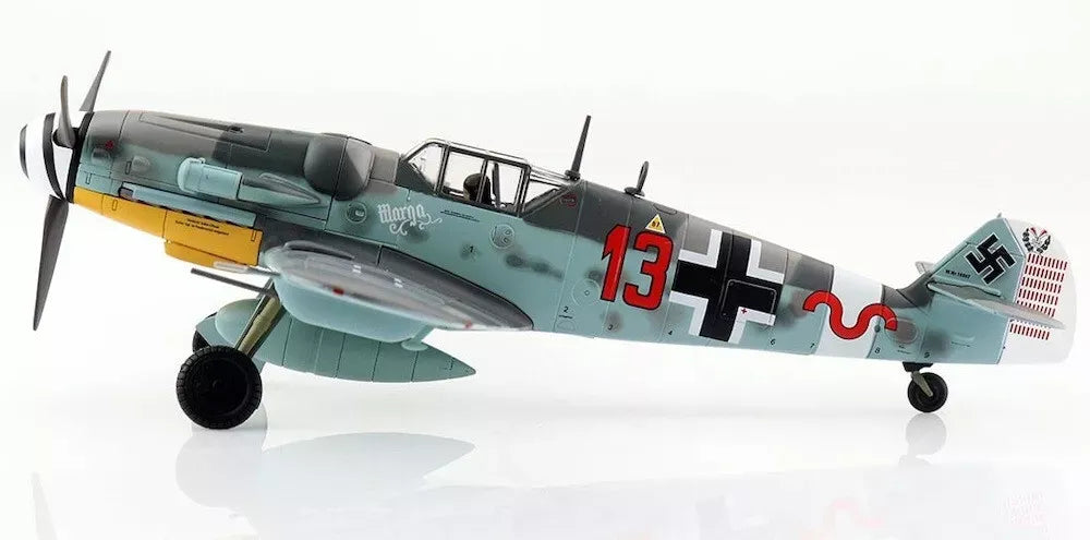 HOBBY MASTER BF 109G-6 HEINRICH BARTELS RED 13 GREECE 1943
