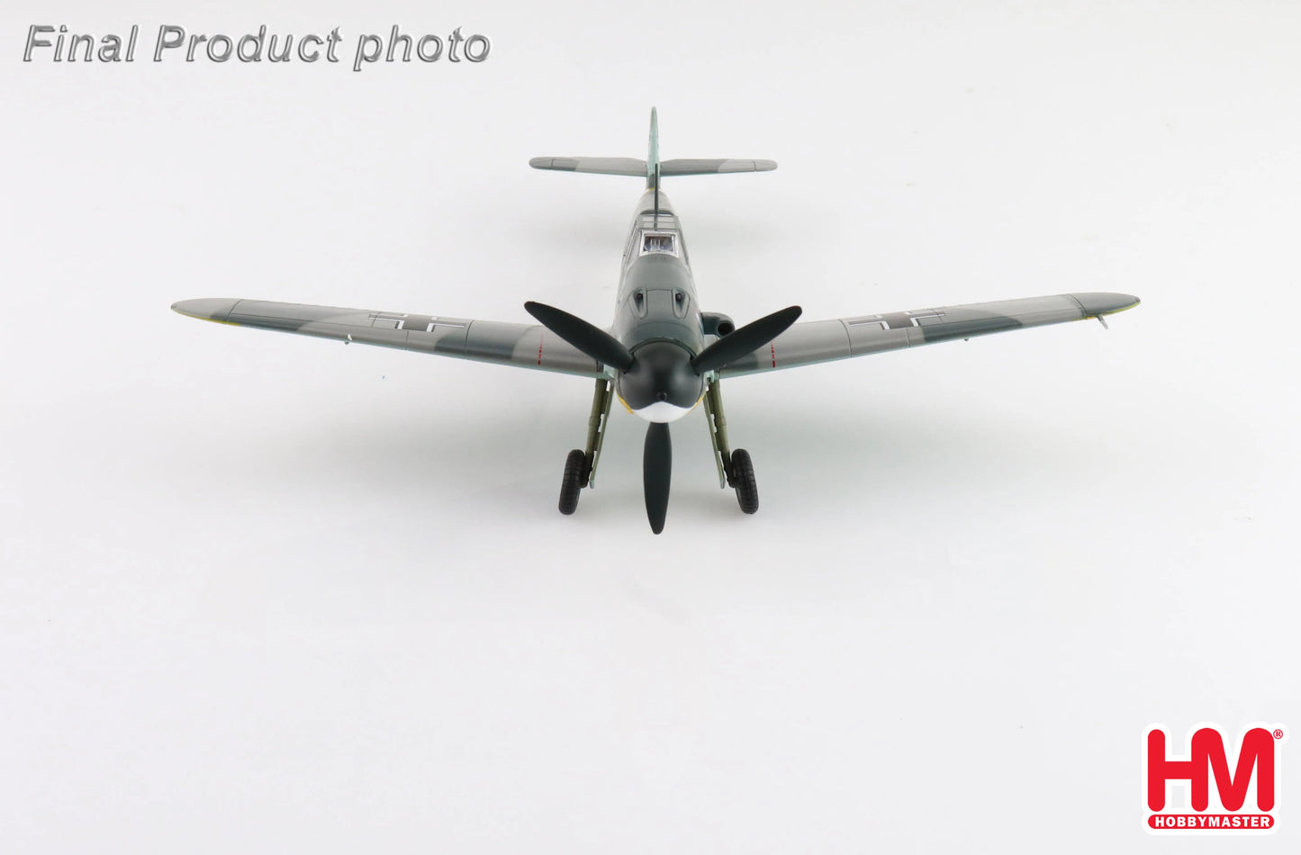 HOBBY MASTER BF 109F-2 BLACK 7 2 ESCUADRILLA AZULM RUSSIA "CABO MECANICO ZARO" 1942